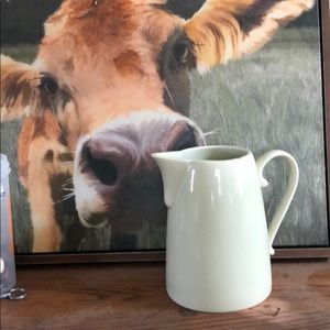 Antique sea green vase